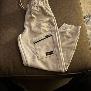 Stone Island Gray Casual Pants